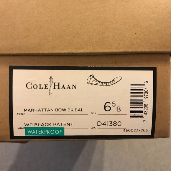 cole haan bow flats